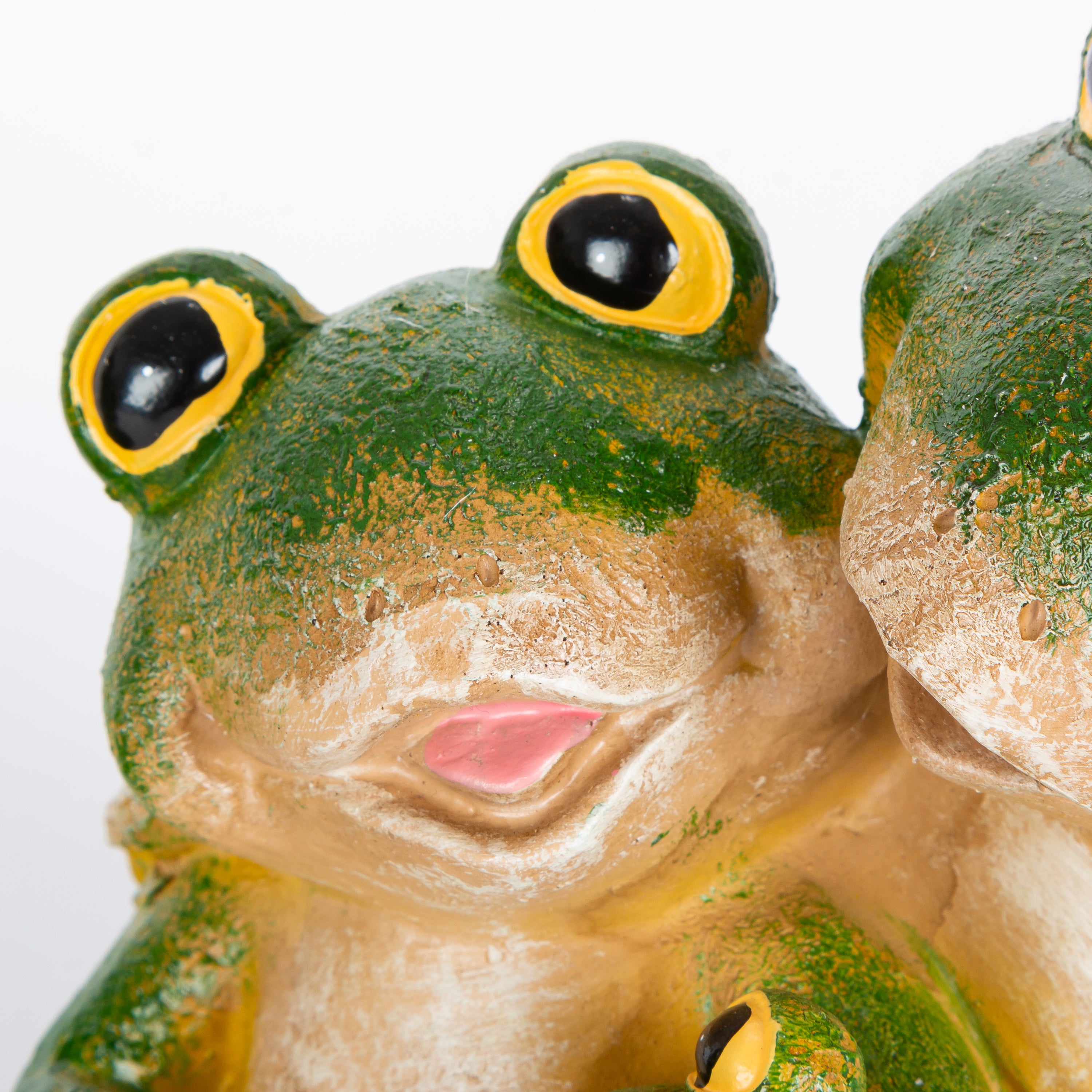 7 in. Resin Frog Family Figurines, set of 2
